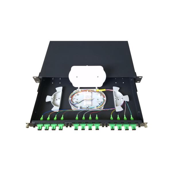 Buy cheap Sliding Singlemode LC SC MTP MPO 72 Fiber Enclosure from wholesalers