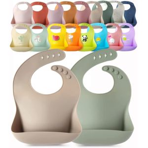Buy cheap Anti Bacterial Eco Friendly Baby Feeding Bibs Can Be Customized from wholesalers