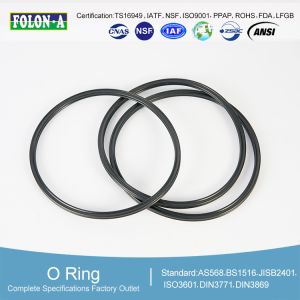 Buy cheap Tensile Strength Black NBR O Rings Smooth Surface -25.C To 100.C Temperature Range from wholesalers