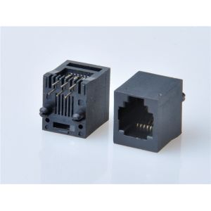 Buy cheap 8p8c RJ45 Jack Connector PCB Mount For Network Socket Internet Modular Copper Alloy from wholesalers