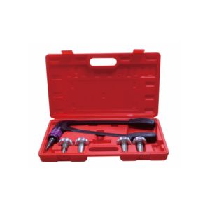 Patented Plumbing Pipe Expander Tool DL-1232-8-3 With Rotating Head / Curved