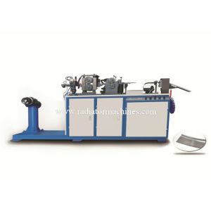 Standard Structure Aluminum Radiator Fin Machine 32mm Wavy Fin