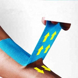 Buy cheap Easy To Use Skin Friendly Kinesiology Printed Athletic Tape 10cm from wholesalers