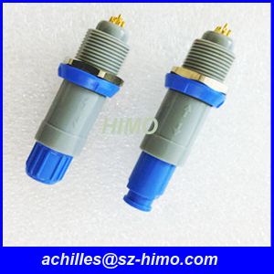 Buy cheap 2pin push pull circular plastic connector male to female from wholesalers
