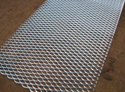 Quality PVC Spraing Diamond Aluminum Expanded Metal Mesh For Security With All Kinds Color for sale