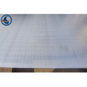 Buy cheap Flat Profile Grain Industry Wedge Wire Sheets from wholesalers
