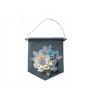 Buy cheap Handmade Felt Wall Hanging Banner Decorative 9.5*9.5 Inch With Flower Decor from wholesalers