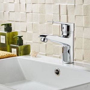 Buy cheap 304 Stainless Steel Single Lever Basin Mixer Healthy Harmless from wholesalers