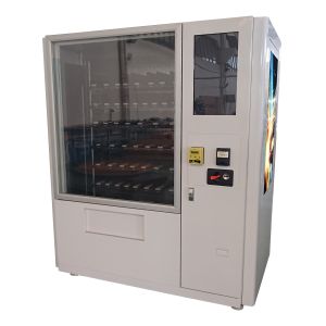Coin Bill Credit Card Payment Food Snack Vending Machine With Remote Platform