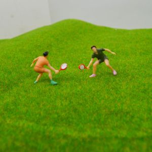 Buy cheap 1:50 scale architectural model color sport figures 3.5cm outdoor exercise people from wholesalers