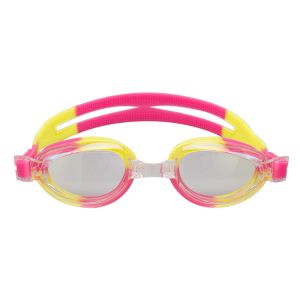 Double Layer Silicone Swim Goggles Aquatic Goggles With Colorful Lens