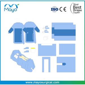 Mayo Sterile Angiography Drape Pack Bypass Drape Pack Customized