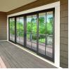Buy cheap Aluminum alloy glass sliding folding door Balcony soundproof window Customized broken bridge Aluminum alloy sliding casement door and window sealed from wholesalers