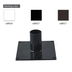 Outdoor Tenon Light Pole Bracket with Single-side Bracket Structure in Custom