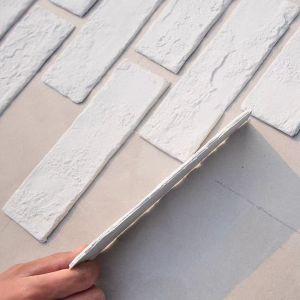 Buy cheap Travertine Look Flexible MCM Soft Stone Wall Facing Veneer For Exterior Wall Decoration Durable Flexible Ceramic Tile from wholesalers