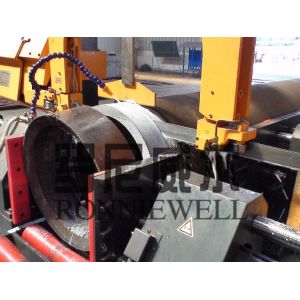 Buy cheap High Speed Beveling Pipe Prefabrication Line Automatic With Band Saw from wholesalers