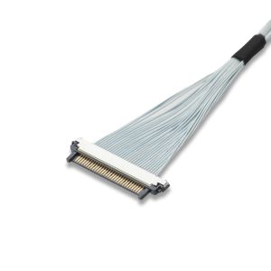 Buy cheap Micro coaxial cable 1 to 1 KEL USL20-30SS-030-B Customized heat resistant tape connector from wholesalers