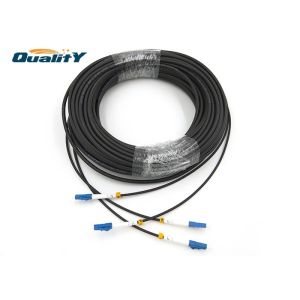 Customized LC UPC Simplex Armoured / Fiber Optic JumperOptical Fiber Cable /