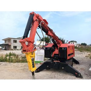 Multi-functional Crushing Breaking And Dismantling Robots