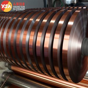 Buy cheap Double Sided Copper Color AL+PET Mylar Laminating Aluminum Foil from wholesalers
