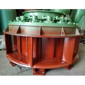 Buy cheap 650kw Vertical Hydro Turbine Fixed Runner Blade Double Regulation System from wholesalers