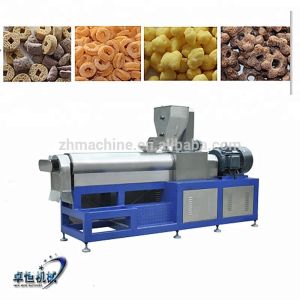 Buy cheap 1500 KG Corn Flour Extrusion Flex Instant Puff Crunch Cereal Snacks Food Production Line from wholesalers