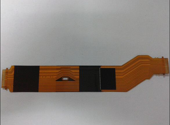 Immersion Gold Double Sided Flex Circuit Boards Flex PCB Assembly 1 Oz Black