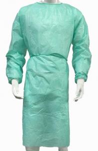 China Green Surgical Gown Non Woven , Disposable Gown For Hospital OEM on sale
