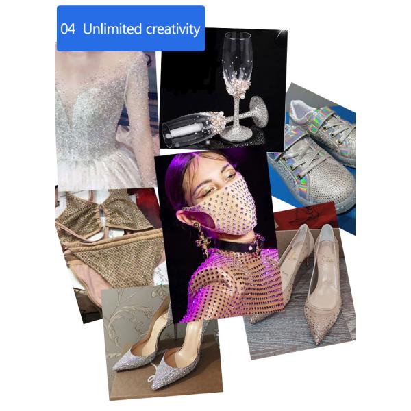 Custom Design rhinestone headband rhinestone nail rhinestone