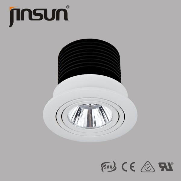 Quality 7W 500LM 75mm Cut Out 360 Degree Adjustable Of LED Downlight With UL Price Listed for sale