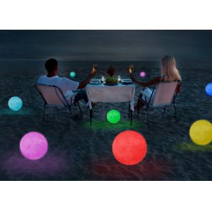 Buy cheap Artificial lunar lamp moon light rechargeable with colorful lighting and remote controller and different size from wholesalers
