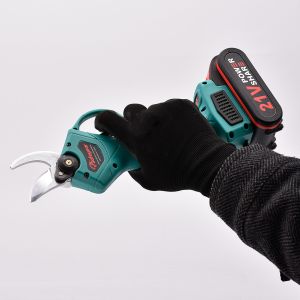 SAFEYEAR 45mm Electric Tree Pruning Shears 21volt Rechargeable Branch Cutter