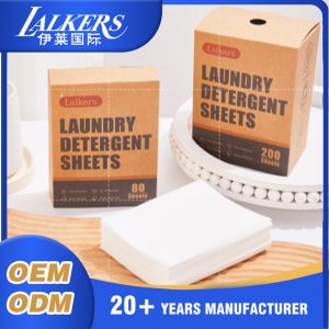 Buy cheap ODM Laundry Detergent Sheets Convenient Clean Laundry Sheets Light Weight from wholesalers