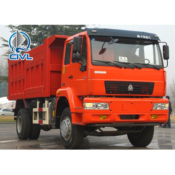 Quality SINOTRUK HOWO DUMP TRUCK 4 x 2 It is suitable for in harsh environments, unloading and transport ore and others. for sale