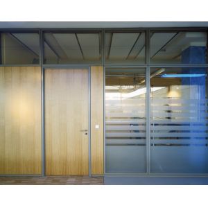 Buy cheap Folding Interior Office Glass Partition Wall with Sound Insulation 30-42dB 108mm/90mm Thickness and Up to 3000mm Height from wholesalers