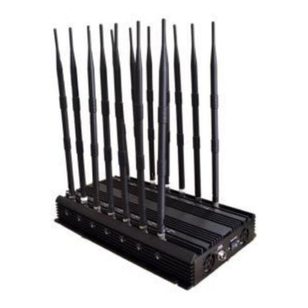 Buy cheap 14 antenna high power adjustable Cell Phone Signal Jammer full coverage for all the signals from wholesalers