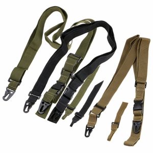 3 Point Tactical Gun Sling , Military Airsoft Adjustable Bungee Gun Strap