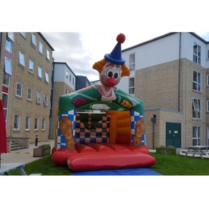 Cartoon Clown Themed Inflatable Bouncer Castle For Adults