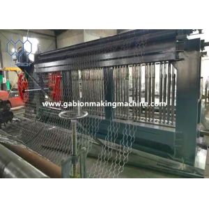 Buy cheap Adjustable Twist length Gabion machine with Automatic Servo Motor PLC Control System from wholesalers