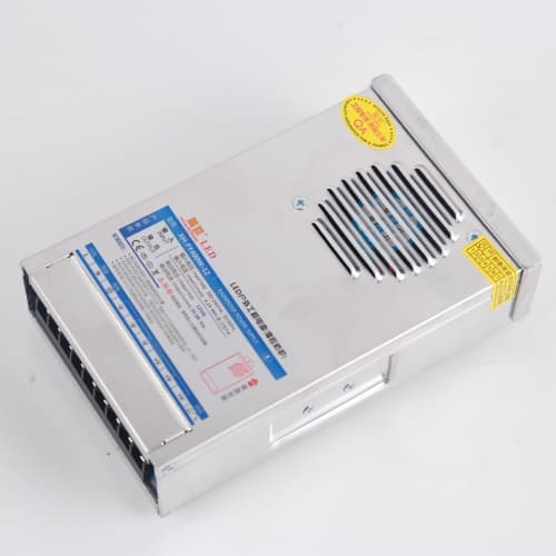 Ultrathin Silver AC200V LED Power Supply 400W Constant Voltage LED Driver for