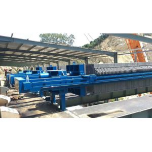 China Stable Operation Manual Pull Plate Hydraulic Recessed Filter Press on sale