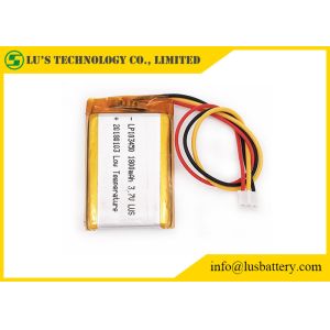 China 3.7v 1800mah Rechargeable Lithium Polymer Battery 0.5C CC LP103450 on sale