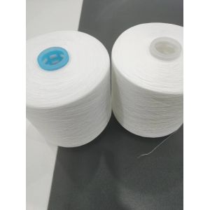Buy cheap Ticket No. 120 Polyester Ring Spun Yarn For Polyester Sewing Thread from wholesalers