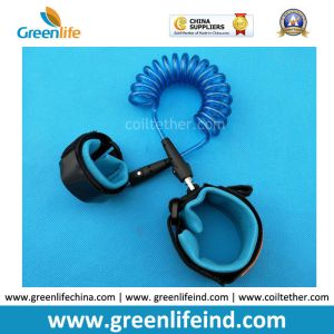 Buy cheap Losting Protection Baby Walking Safety Felxi Elastic Blue Lanyard Tether product