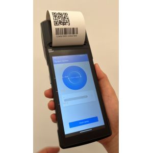 Lightweight Android 13 NFC POS Terminal 2GB RAM 16GB ROM With Cloud Management