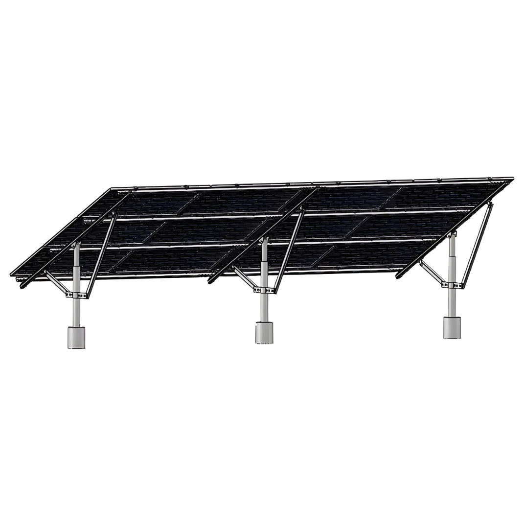 Buy cheap Solar Panel Mounting Brackets for Ground Mounting Solution with Pre-Assembled Supporting Rack and High Strength from wholesalers