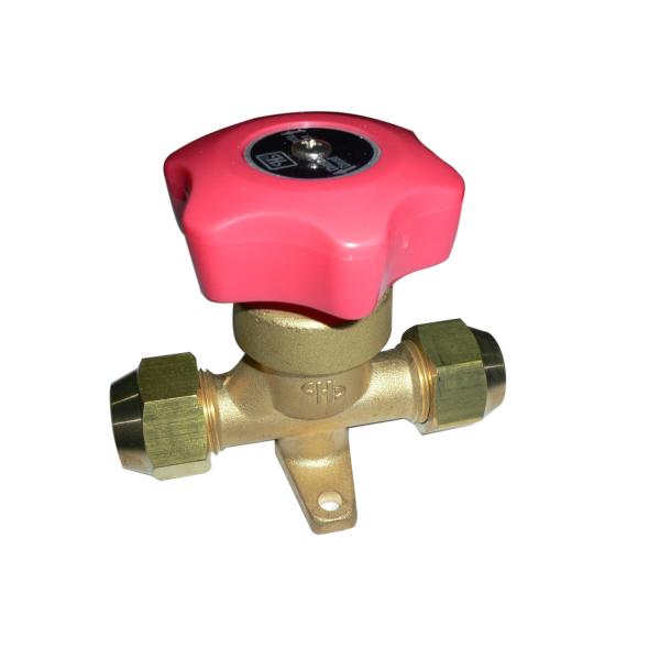 Buy cheap 1/4 SAE KM Diaphragm Hand Valve Refrigeration Service Valves from wholesalers