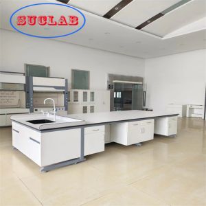 Buy cheap Chemistry Lab Workbench Hong Kong With Fire Resistant Laminate Phenolic Resin Top Multiple Cabinets from wholesalers