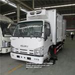 Buy cheap meat hanger refrigerated truck body refrigerator van truck 4*2 isuzu box truck refrigeration -15 DEGREE from wholesalers