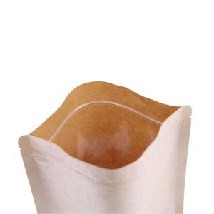 Free samples available biodegradable feature and plastic material kraft paper